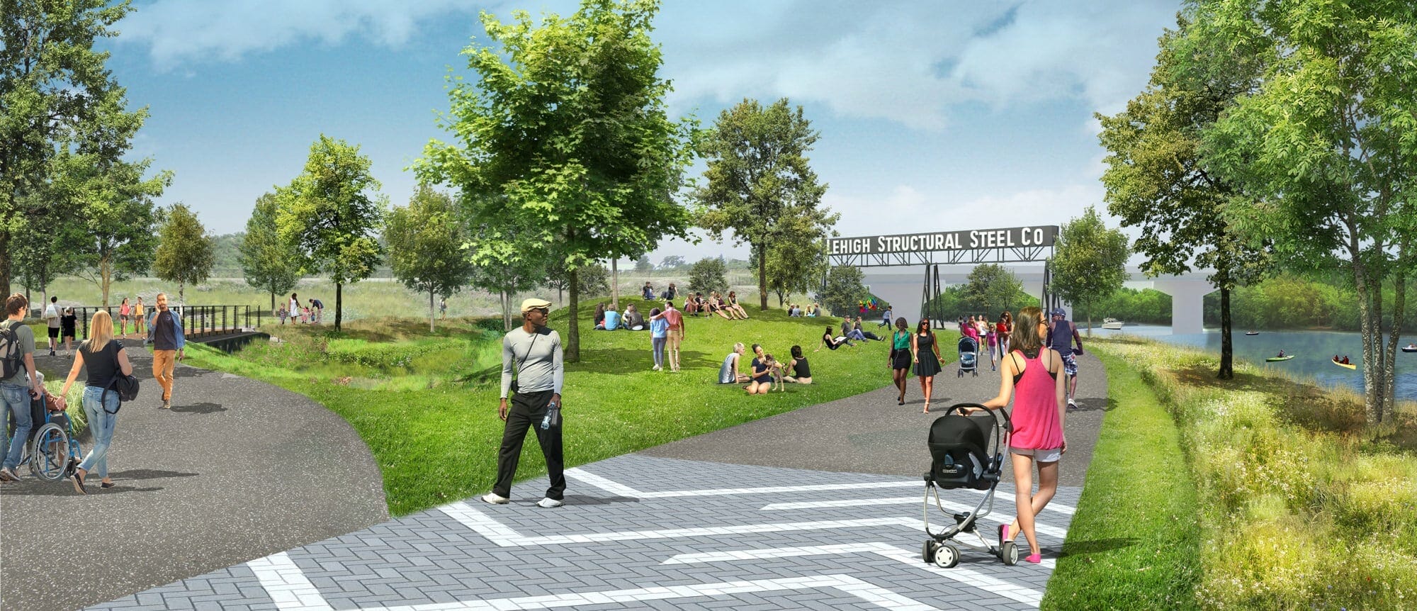 New Road Through Allentown’s Waterfront Will Fill Gap in D&L Trail